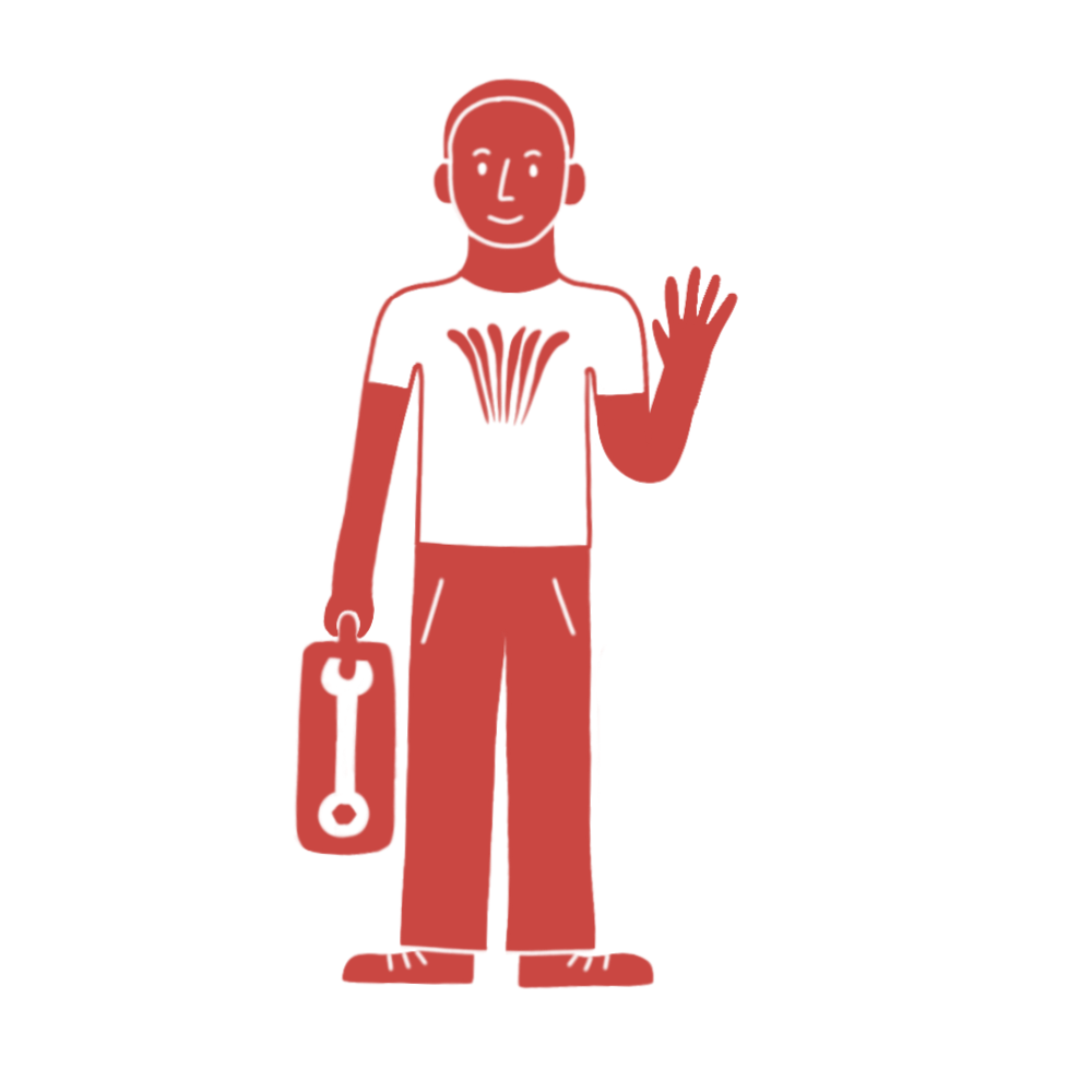 Des réparations sur site